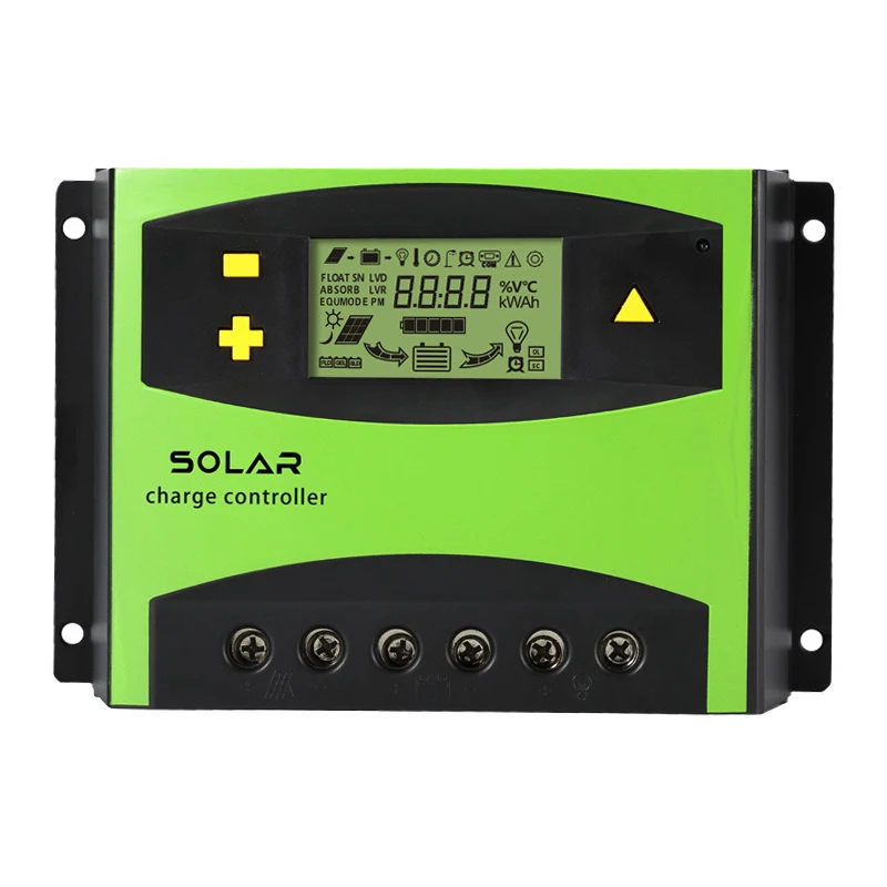 30A 20A 10A 12V/24V Lcd Pwm Tensione Regolatore Solare Batteria Pannello Cella Fotovoltaica Caricabatterie Lampada Regolatore 100W 200W 300W 400W 500W