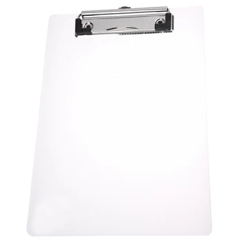 

Clipboard Plate Door Translucent Block clip for Paper A5 Office