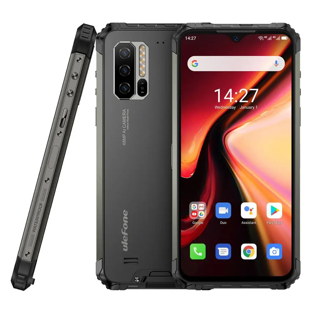 Ulefone Armor 10 5G SmartPhone  Android 10 8GB +128GB Waterproof Rugged Mobile Phone  6.67 FullScreen 64MP Octa Core Cellphone ddr4 ram