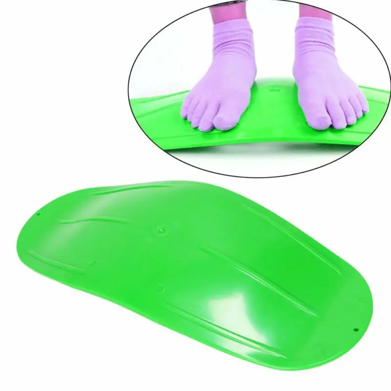 Twisting Fitness Balance Board Workout Yoga Gym Fitness Training Prancha Abdominal Leg Training Balance Exercise + Non-slip Mat waist twisting disc,balance board