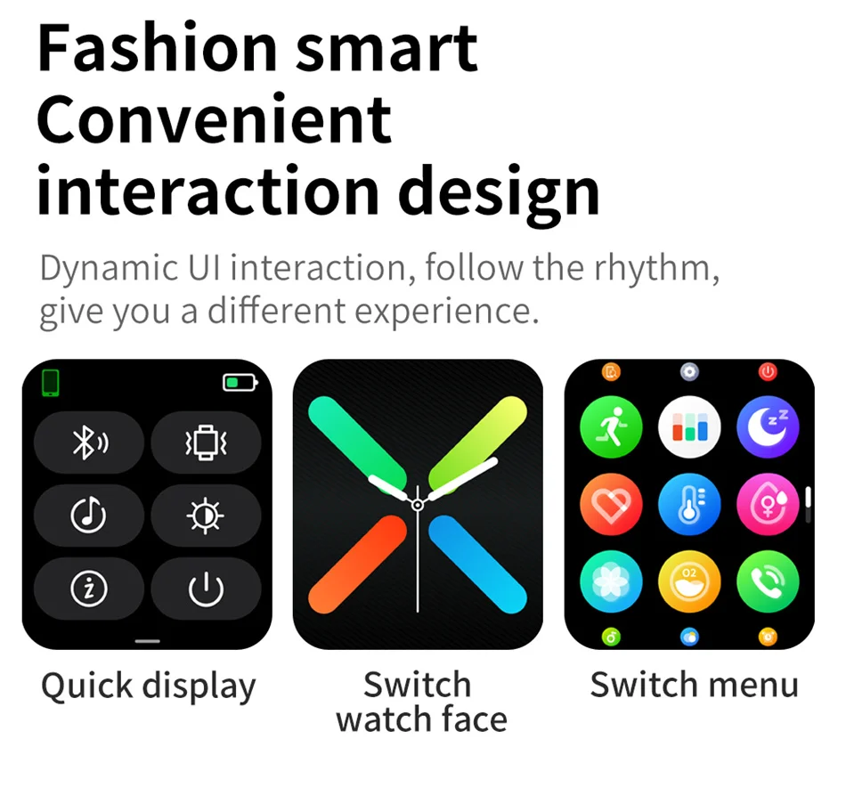 2022 Bluetooth Call Smart Watch Women Custom Dial Watches Men Heart Rate Blood Pressure Menstrual Period Measurement Smartwatch
