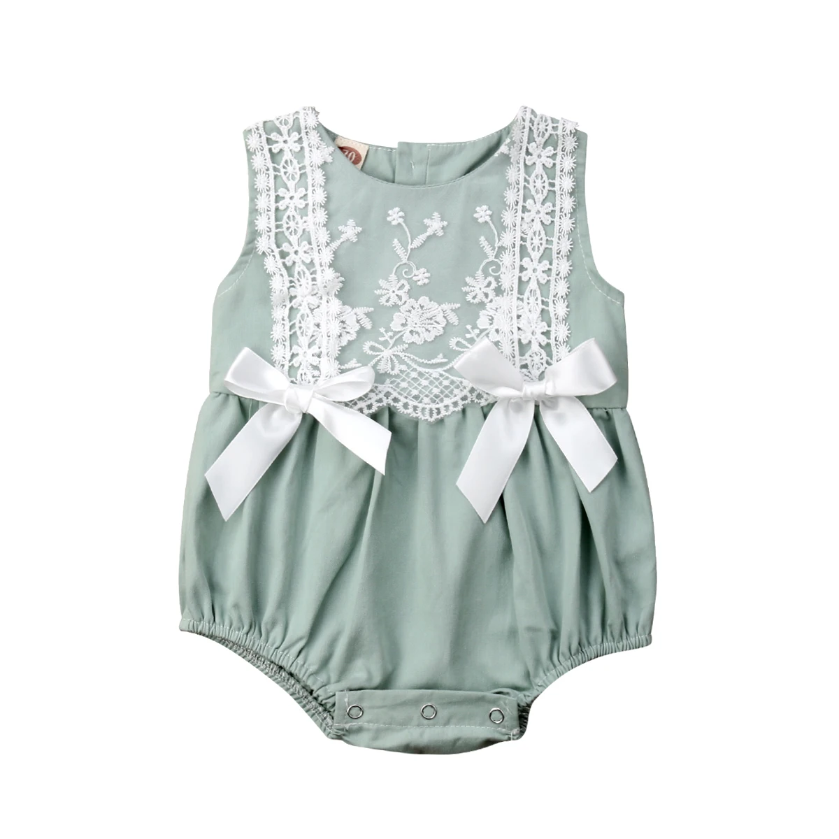 lace ruffle onesie