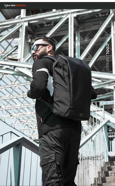 Tangcool-mochila de gran capacidad para hombre y mujer, morral de trabajo  diario, de negocios, de acción, 17 pulgadas