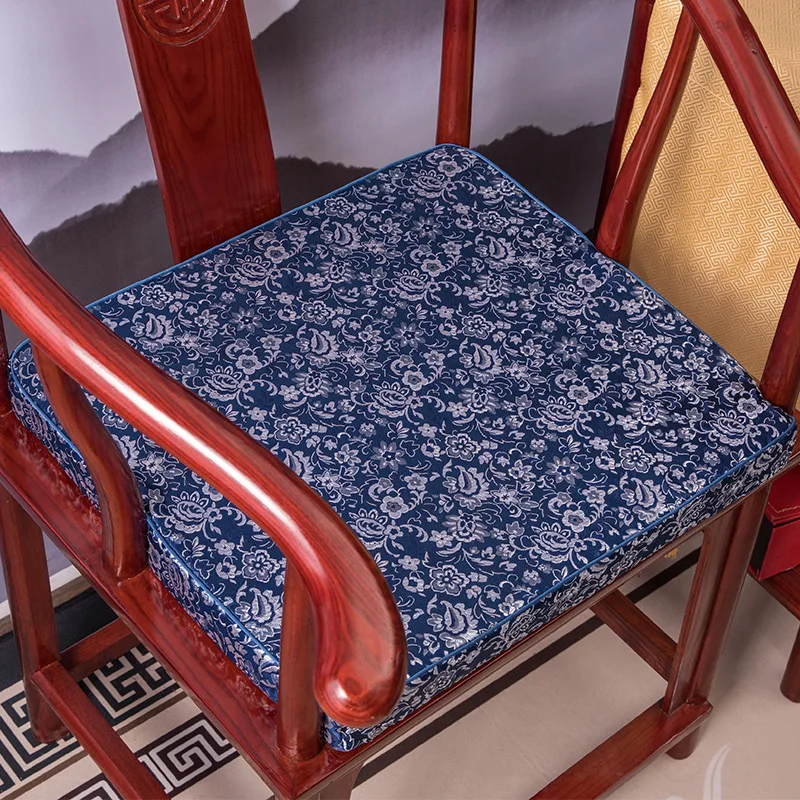 Traditional Chinese Style Chair cushion sponge Sofa Cushion Wooden Red Seat Sponge Can Washable Home Soft Seat / Back  Cushion 4
