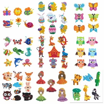 

HUACAN 5D DIY Diamond Painting Special Shaped Diamond Embroidery Sticker Decoration For Kids And Adults