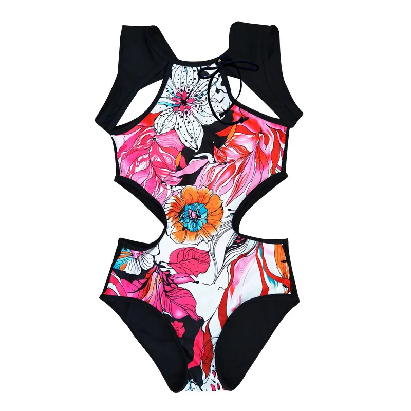 One Piece Swimming Suit Bikini Lin Tai High Waist Bikini2019 Sexy Swimming Suit