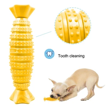 

Dog Toys Dog Chew Toys Teething Dog Bones Durable Tough Interactive Pet Toys for for Puppy Sugar Shaped BV789