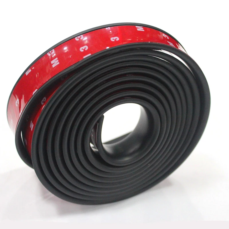 

Car Fender Flare Extension Wheel Eyebrow Protector Strip PU Automobile Wheel-arch Trim Car Styling Mouldings Strips Sticker New