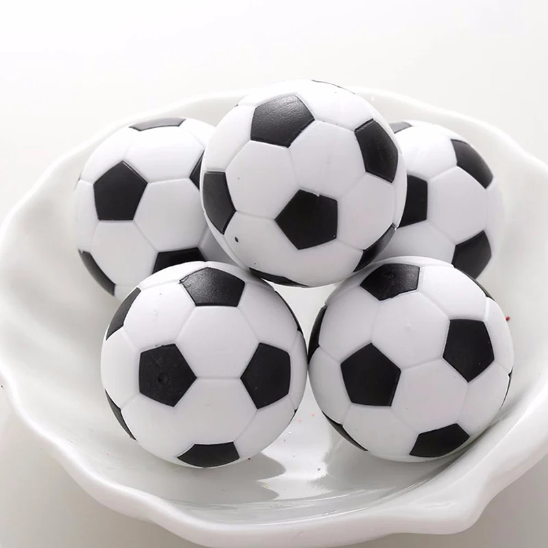 2 Pces Futebol De Mesa De Matraquilhos Redondos Jogos Internos Bola De  Futebol Plástico Futebol Fussball Soccerball Presentes Do Esporte 32mm -  Mesas De Pebolim - AliExpress