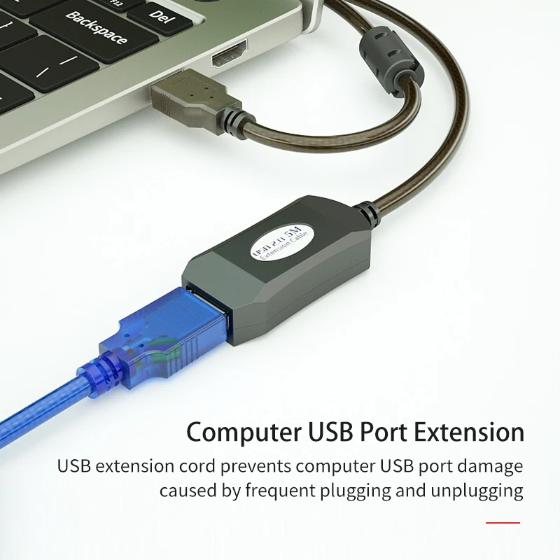 USB 2 0 кабель для передачи данных Папа мама Активный ретранслятор удлинитель с IC