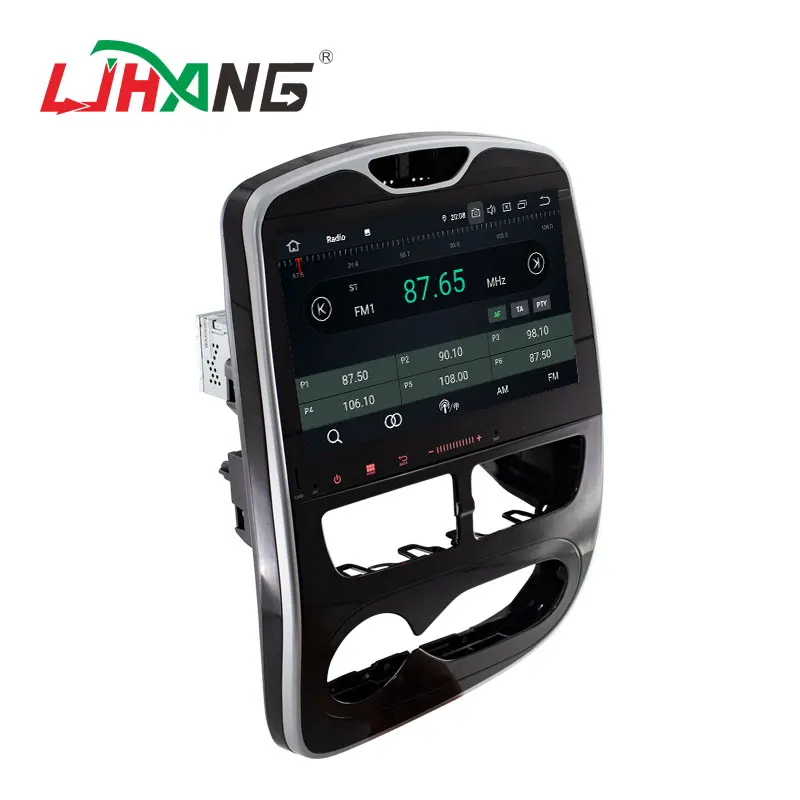 Top LJHANG 10.1" Android 9.0 Car Radio For Renault CLIO 2015 2016 2017 GPS WIFI 1 DIN Auto Stereo Multimedia Player 8 Core IPS USB 2