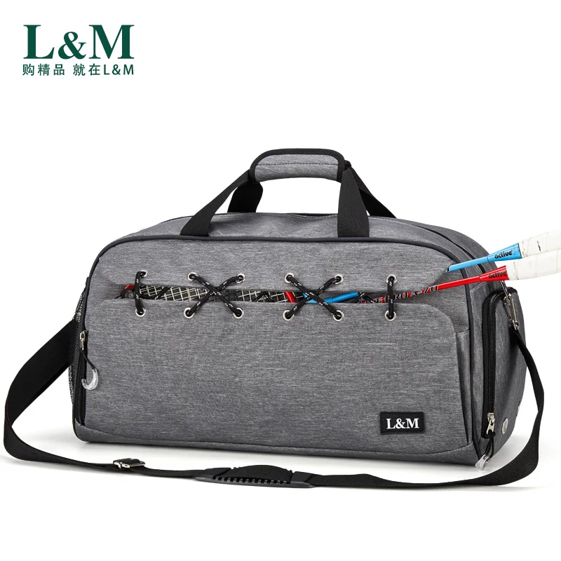 Brand Sports Gym Bag Men Women Portable Racket Dry Wet Separation Waterproof Swimming Travel Fitness Yoga | Спорт и развлечения