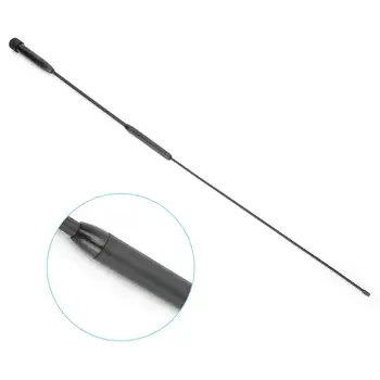 

RH901S SMA-F Female Plug 144/430MHz Professional Soft Aluminium Alloy Flexible Double Frequency Antenna