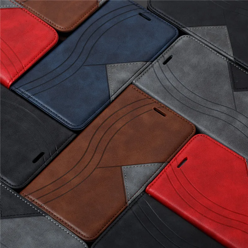 for Redmi Note 9 Case Retro Flip Magnetic Leather Cover for Xiaomi Redmi 9A Note 9S 8T 8 Pro 8A 7A 10X MI 10 CC9 Pro Flip Case phone cases for xiaomi