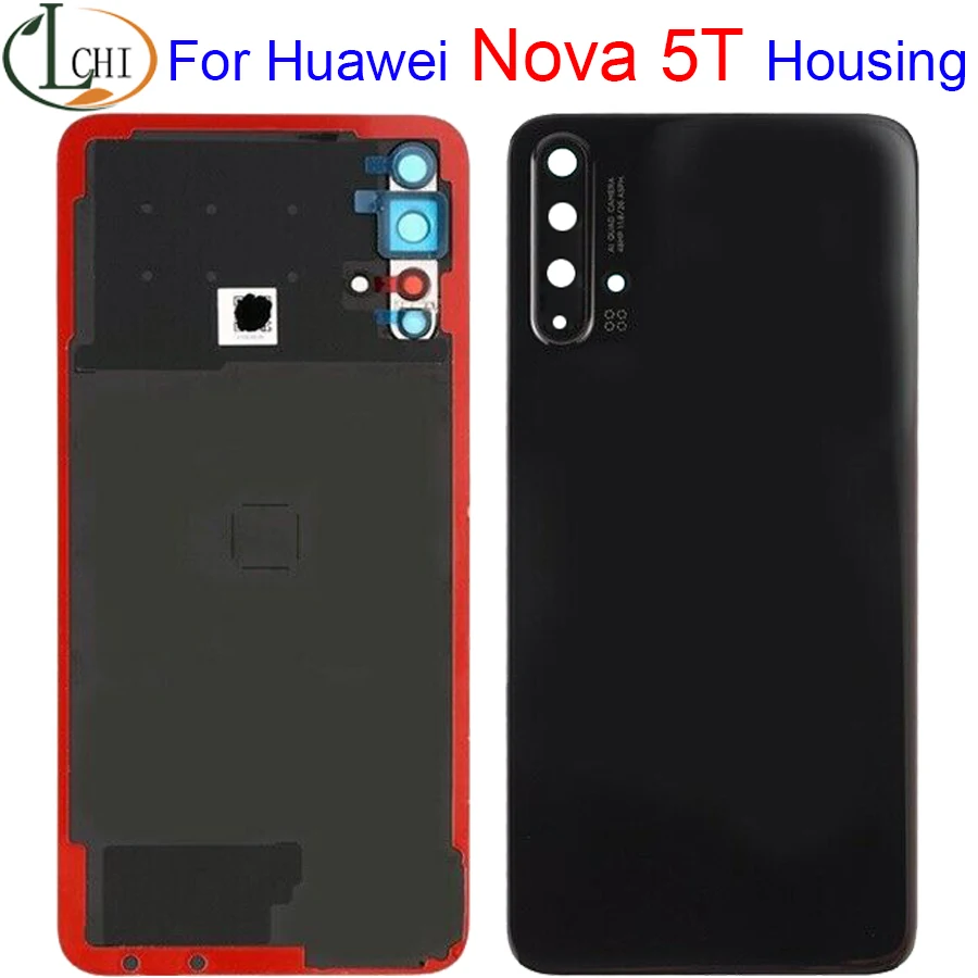 Новый оригинальный чехол для аккумулятора Huawei Nova 5t Honor 20 SE задний корпус телефона