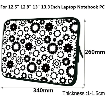 

Laptop Sleeve 13 Inch Carrying Cover Case 2020 New Arrival Notenook Neoprene 13.3 12.9 Shell Unisex Briefcase Computer Bag Pouch