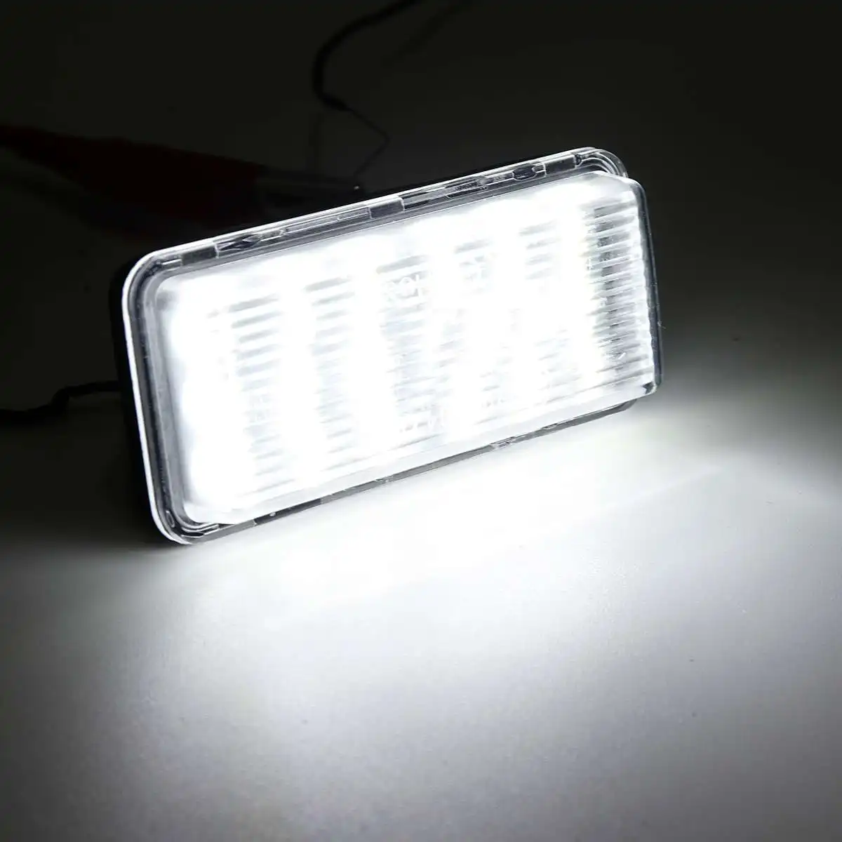 Luz LED para matrícula de coche, iluminación sin Error, para Toyota Land Cruiser 120, Land Cruiser 200, Prado 200, Lexus LX470, GX470, 2 uds. ► Foto 3/6