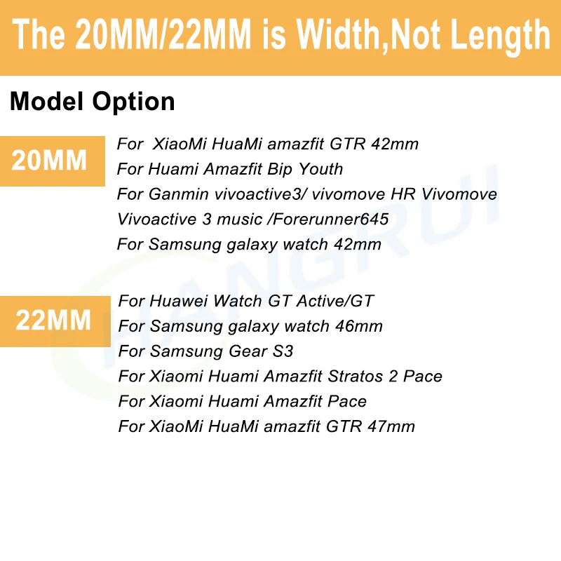 HANGRUI 20 мм холщовый ремешок для часов Xiaomi Huami Amazfit GTS сменный ремешок для Amazfit GTS ремешок смарт-Аксессуары