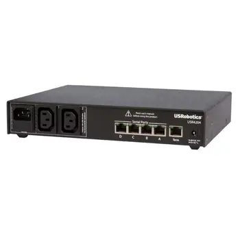 

USRobotics Console Server Out-of-Band and power Management Black