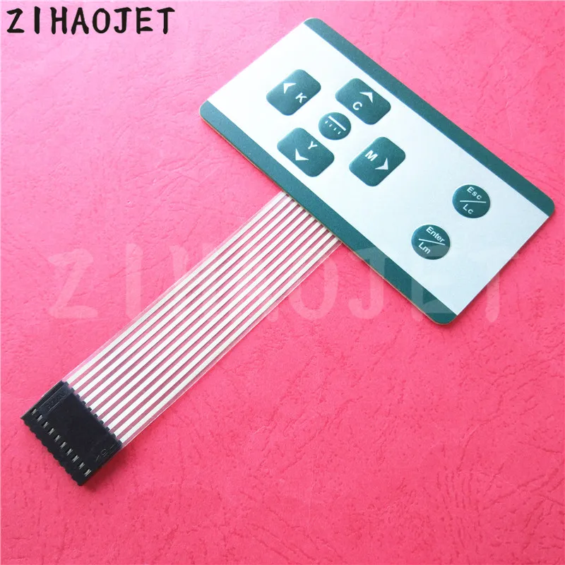 Струйный принтер Crystaljet 3000 клавиатура Клавиатура pad для Crystal-jet CJ3000 4000 Панель