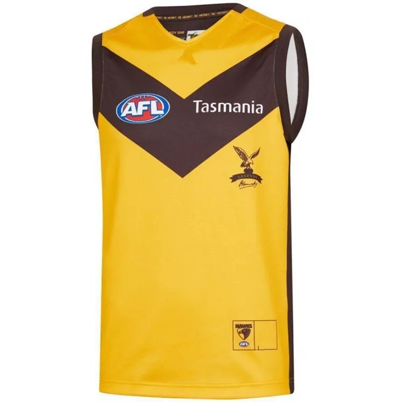 

AFL HAWTHORN HAWKS 2019 MEN'S HOME JERSEY size S-3XL Print custom names and numbers Top quality Free shipping