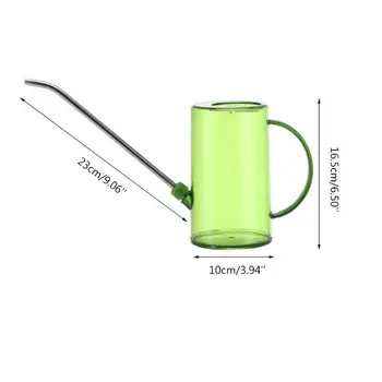 

1L Stainless Steel Long Spout Month Watering Can Pot Garden Flower Plants Kettle B0KC