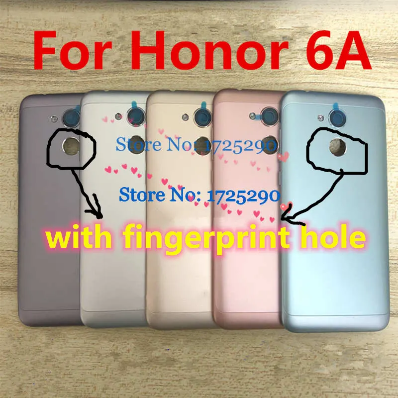 Задняя крышка батарейного отсека корпус из металла чехол для Huawei Honor 6A 5 0 &quot 0&quot 8