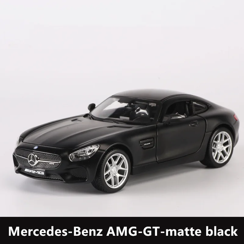 Maisto 1:24 Mercedes-Benz AMG сплав гоночный автомобиль-трансформер модель автомобиля Моделирование Украшение автомобиля коллекция Подарочная игрушка - Цвет: AMG-GT