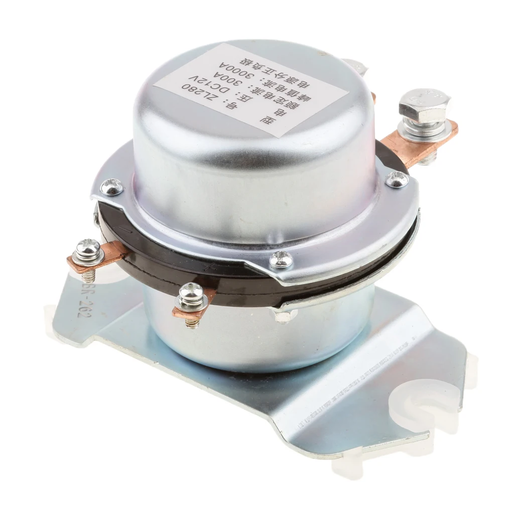 300A Automotive Starter Relay Battery Disconnect Isolator Switch Solenoid