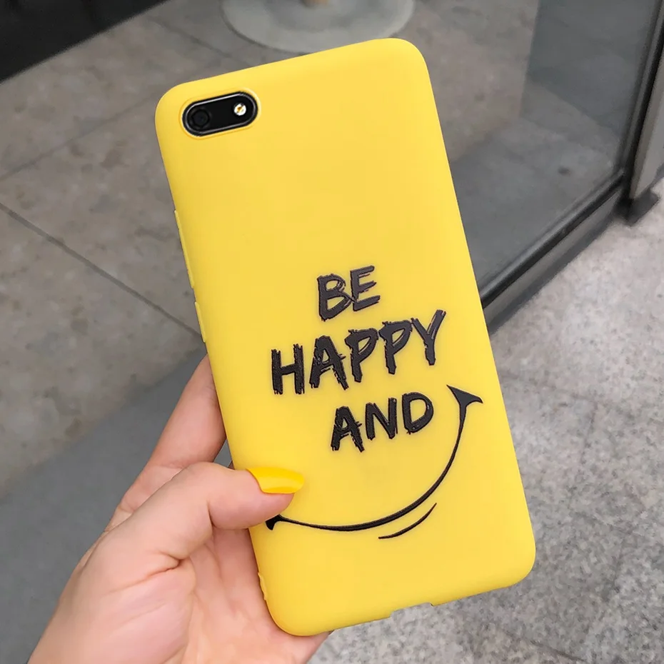 Colorful Soft Silicone Painted Phone Case