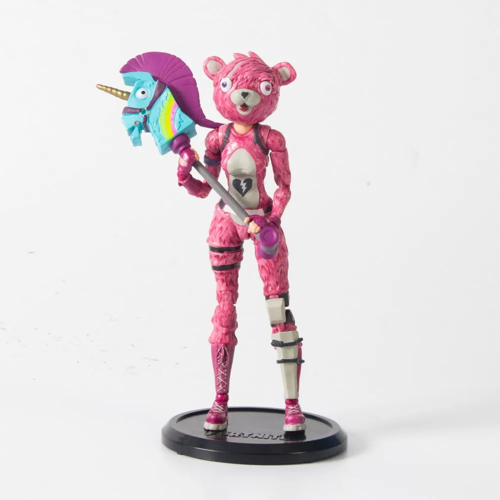 19 см новая горячая игра Fortress Night batch Royale фигурка игрушки игровой персонаж ПВХ фигурка модель игрушки для детей подарок - Цвет: Pink with box