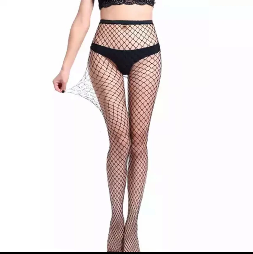 Middle Big Mesh Женские чулки, колготки, Волшебная сеть, песочные чулки, длинные сексуальные рыбий чулки-сетка, прямые продажи с фабрики - Цвет: Middle Big Mesh
