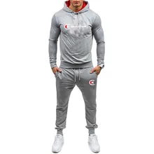 ^#Cheap 2019 Spring Hot Sale Men's Sports and Leisure Slim Joggers SweatSuits Hoodies+Pants Suit cSweatshirt Sportswear Set 2pc ^#Cheap 2019 Spring Hot Sale Men's Sports and Leisure Slim Joggers SweatSuits Hoodies+Pants Suit cSweatshirt Sportswear Set 2pc