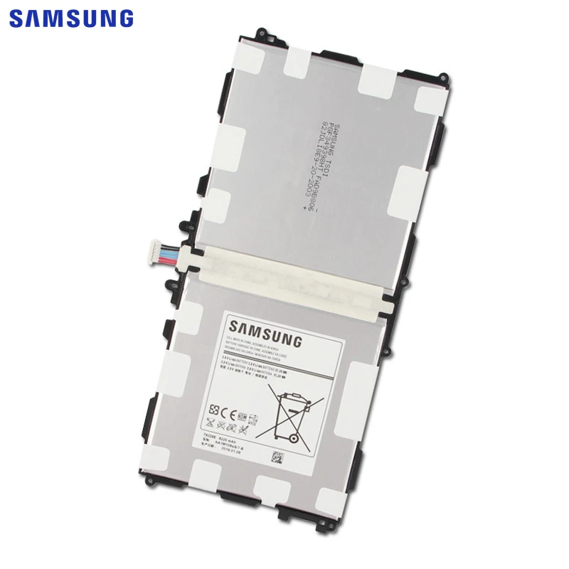 Samsung сменный аккумулятор для планшета T8220E для samsung Galaxy SM-P601 P600 P605 P607T T525 T520 Note 10,1 Edition