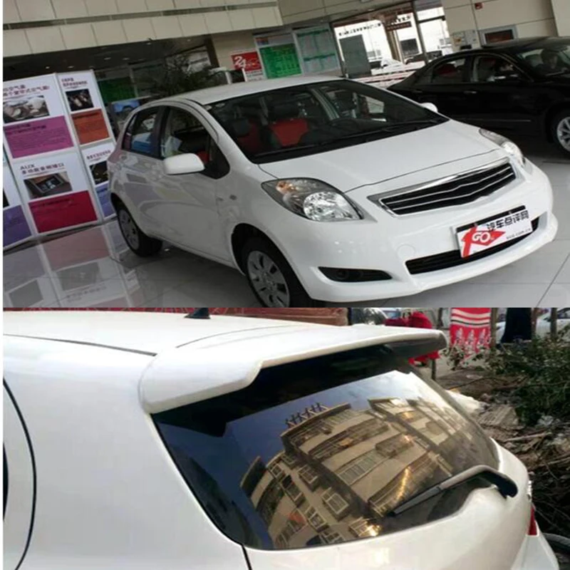 

ABS Rear Wing Spoiler Trunk Boot Spoiler For Toyota Yaris L 2008 2009 2010 2011 2012 2013