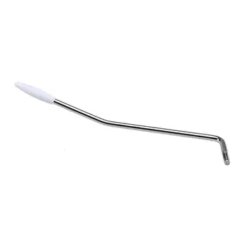 

Wilkinson 4.8mm Threaded-In ST Tremolo Arm Bridge Whammy Bar for Fender Mexico Stratocaster Guitar, Chrome with White Tip