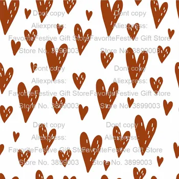 

Valentines Day Love Heart Flower Printed Polyester Cotton Fabric For Sewing Dress Cloth Making DIY Cushion