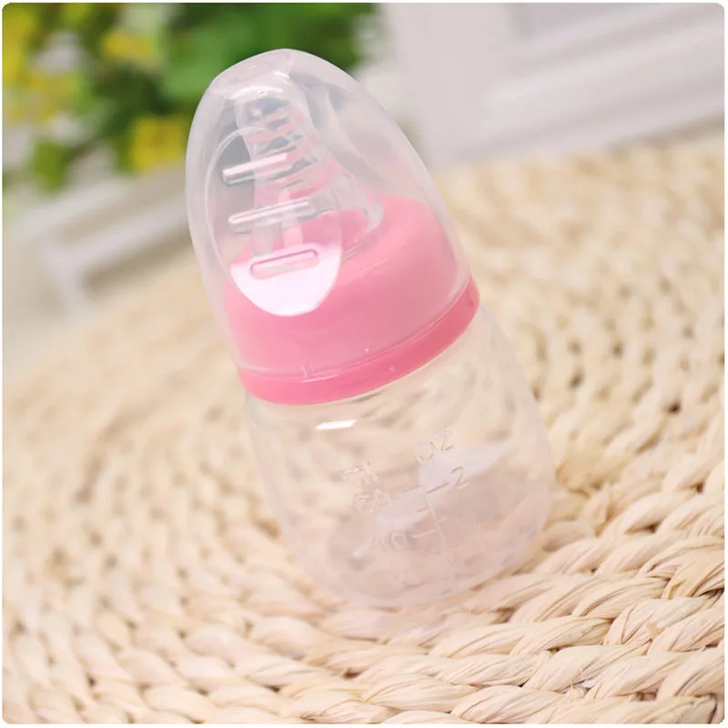 Newborn baby milk bottle medicine pp 60ml automatic Anti Colic Air Vent Wide for 0-24 months