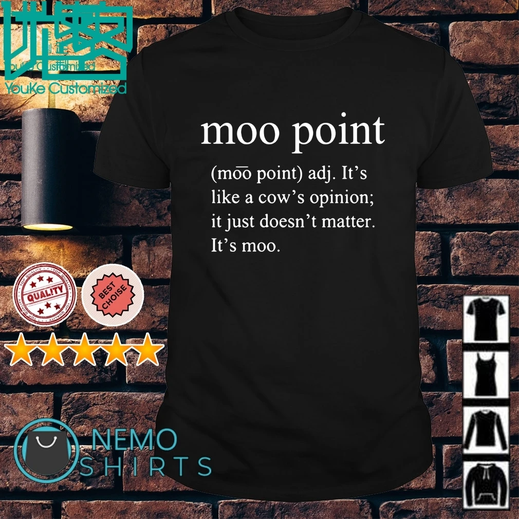 Мужская футболка Moo с коротким рукавом это означает что похоже на мнение коровы