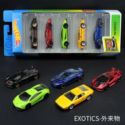 Hot Wheels track ESS BSC 10-Car Pack 1: 64 мини-модель автомобиля детские игрушки для детей Diecast Brinquedos Hotwheels подарок на день рождения 54886 - Цвет: FLY17
