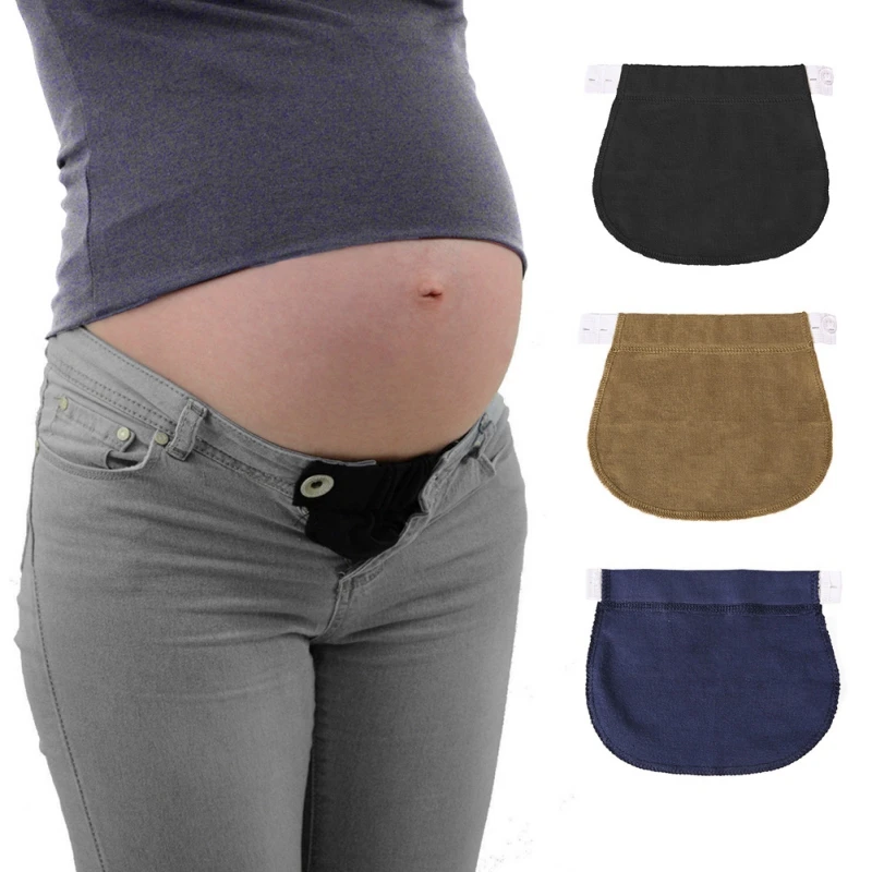 Пояс для беременных, эластичный пояс, модные штаны