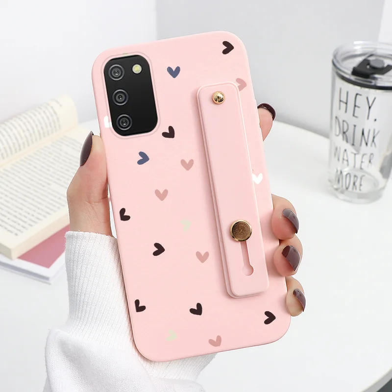 silicone case samsung Dây Đeo Cổ Tay Silicone Mềm Khủng Long Dễ Thương Trường Hợp Dành Cho Samsung Galaxy Samsung Galaxy A02s Một 02 S Ao2s Tay Giá Đỡ Đứng Dành Cho một 02 S 6.5" silicone cover with s pen