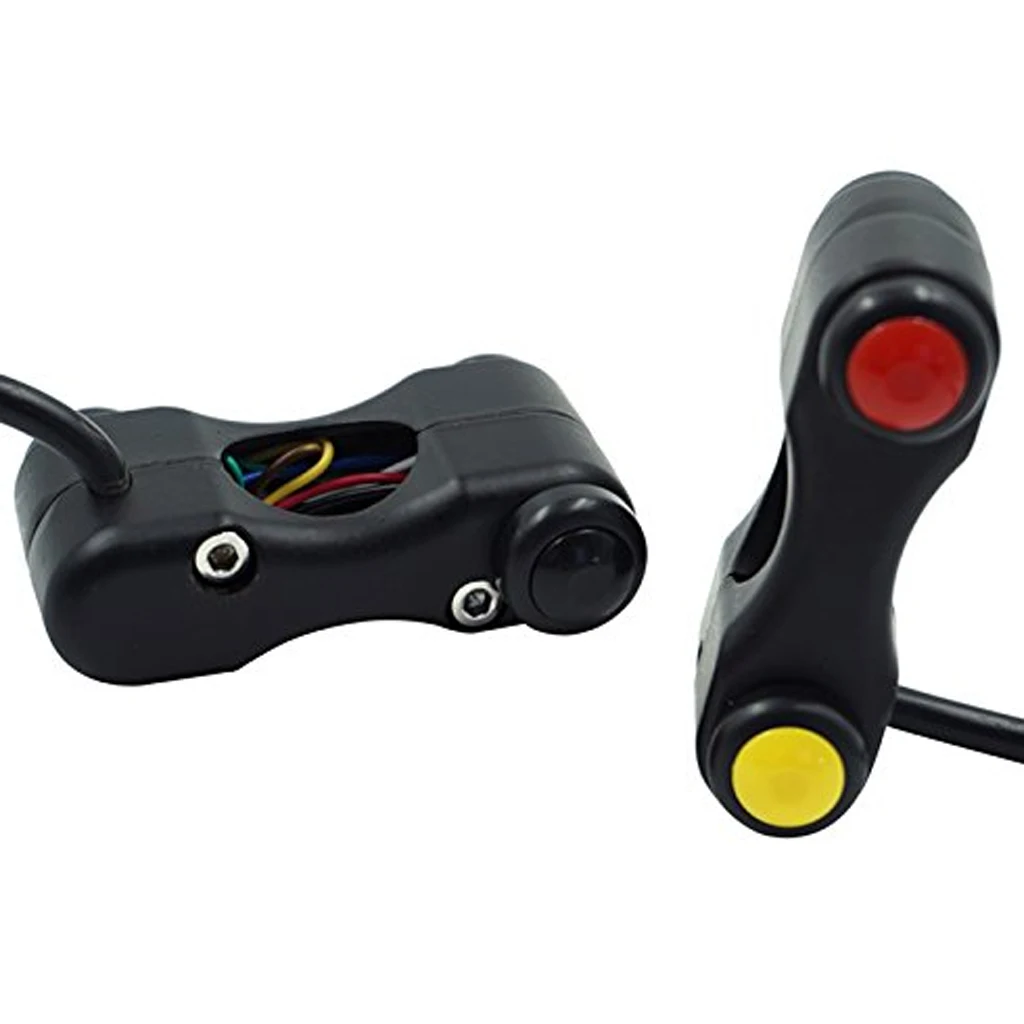 Universal 7/8'' Handlebar Horn Turn Signal Light Switch Sport Scooter