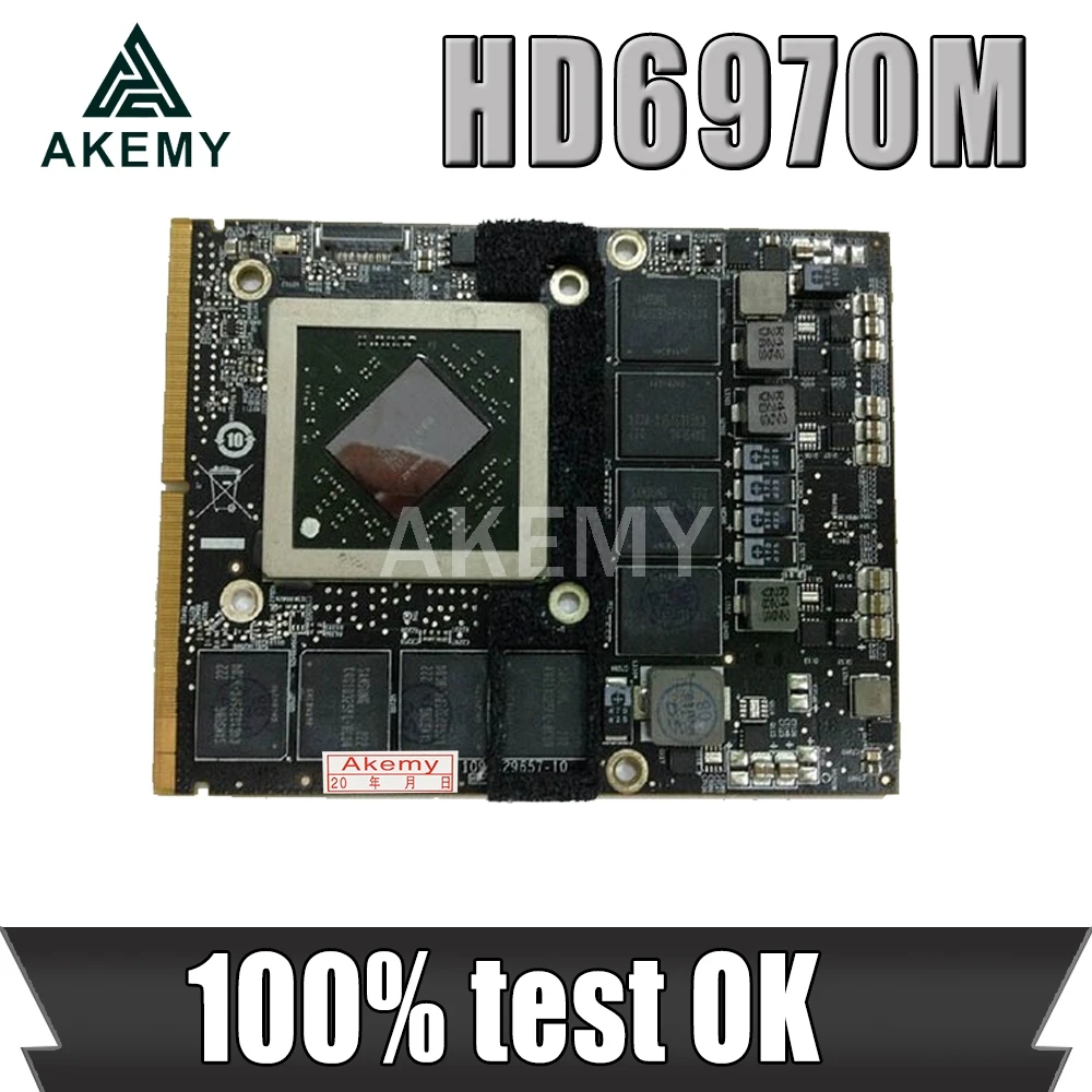 Akemy оригинальная HD6970 HD6970M 2 ГБ/1 Гб видеокарта для Apple iMac 27 &quotA1312 2011 216 0811000 109