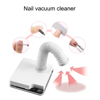 

Newly 1 Pcs Nail Dust Collector Vacuum Cleaner 60W 80W Suction Machine Manicure Tool CLA88