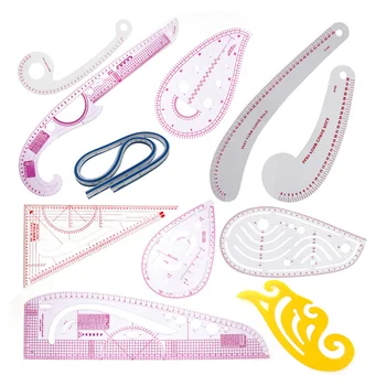 

Sewing Yardstick Tailor's Drawing Pattern Ruler Designer's Assist Ruler Making Clothing's Measurement Tool DIY Accessories