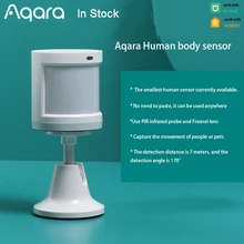 Aqara Smart Menschlichen Körper Sensor Motion ZigBee Sicherheit Home alarm System Mini Wireless Motion Detektor Für Xiaomi Mijia Homekit
