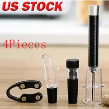 Модные новые бутылки ракета 4 шт с подарочной коробкой красное вино наборы для открывания