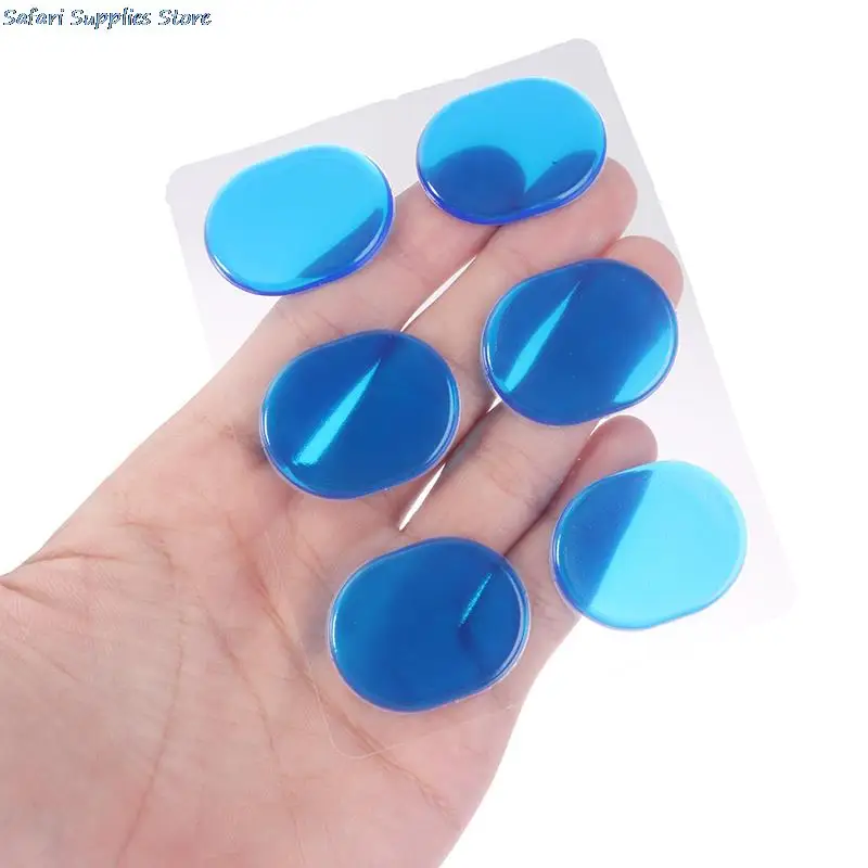Drum Damper Gel Pads Silicone Drums Silencer For Drums Tone Control Percussion Instrument Accessories 6Pcs/Sheet Pieces, drum percussion accessories,drum accessories,drum dampeners