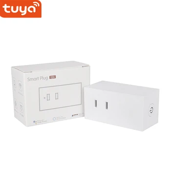 

Tuya smart wireless plug for Japan, USA, WiFi socket-timer remote control, voice control Alexa Google Home